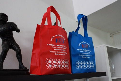 กระเป๋าผ้าสปันบอน,ของพรีเมี่ยม,ของที่ระลึก,ของขวัญปีใหม่,ของที่ระลึกเกษียณอายุราชการ,ของที่ระลึกงานศพ ของขวัญแจกพนักงาน
