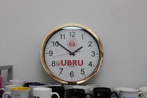 นาฬิกาแขวนผนัง,ของพรีเมี่ยม,ของที่ระลึก,ของขวัญปีใหม่,ของที่ระลึกเกษียณอายุราชการ,ของที่ระลึกงานศพ ของขวัญแจกพนักงานนาฬิกาแขวนผนัง แบบเดินเรียบ